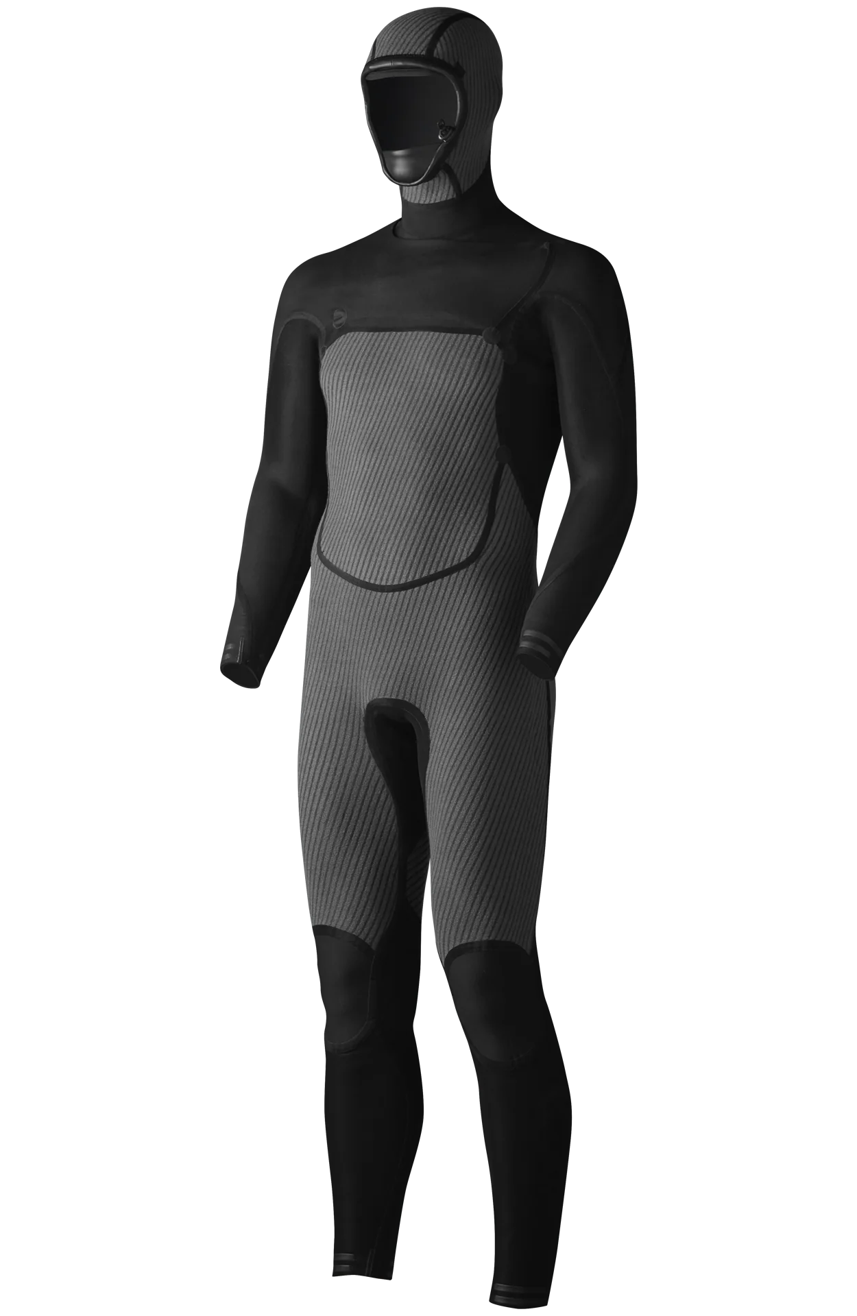 Refurbished Men's Heat Wetsuit 6/5 Hooded - Image 2